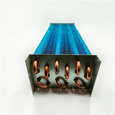 Multifunktionell kopparrörsförångare av aluminiumfläns