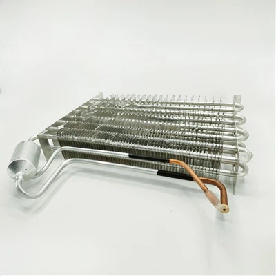 Kylskåp Aluminiumrör Aluminiumflänsförångare